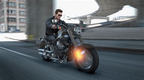 Harley Davidson Fat boy Terminator 2 [Add-On] - GTA5-Mods.com