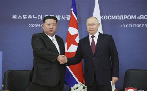 North Koreas Kim Vows Full Support For Moscow At A Summit With Putin