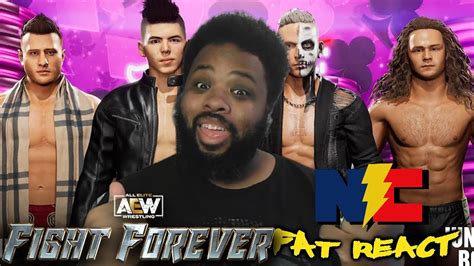 Aew Fight Forever Pillars Preview Trailer Reaction The Fat React