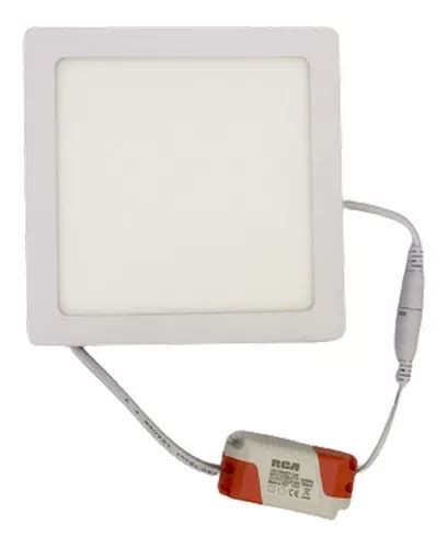 Panel Led W Sobreponer Cuadrado Rca K Luz Blanca L