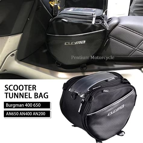 Motorcycle Scooter Tunnel Seat Bag For Suzuki Skywave 200 Burgman 400