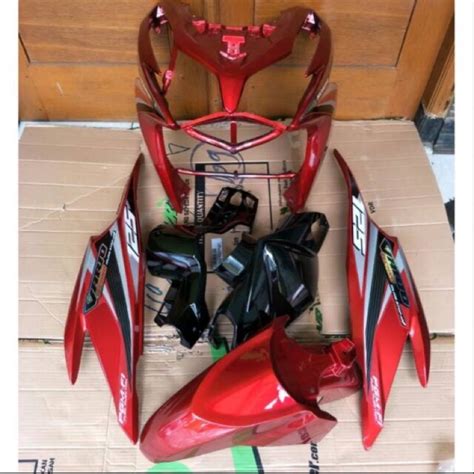 Jual Full Body Halus Honda Vario Old Merah Shopee Indonesia