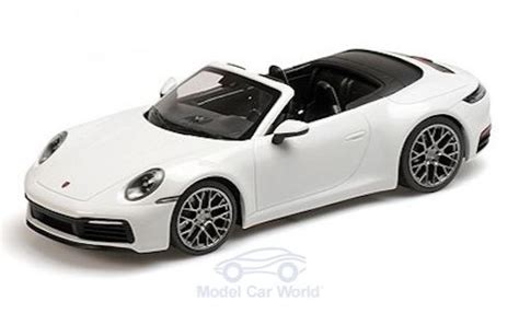 Modellautos Porsche 992 4S 1 18 Minichamps 911 Carrera 4S Cabriolet