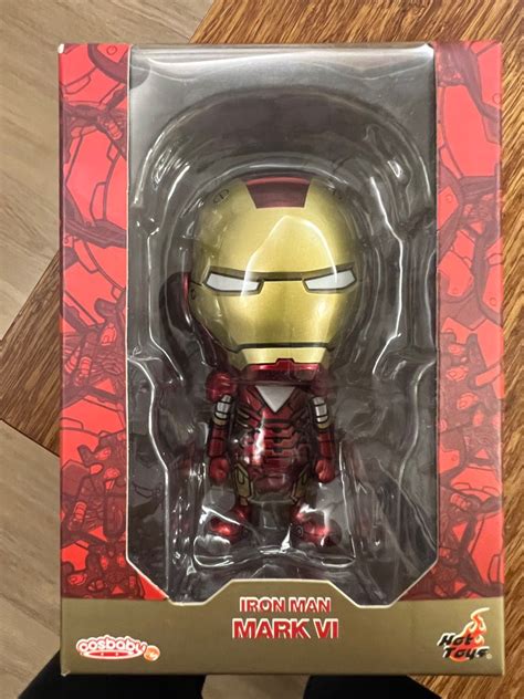 Hot Toys Cosbaby Iron Man Mark VI 興趣及遊戲 玩具 遊戲類 Carousell