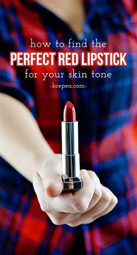 How To Find The Perfect Shade Of Red Lipstick Bre Pea