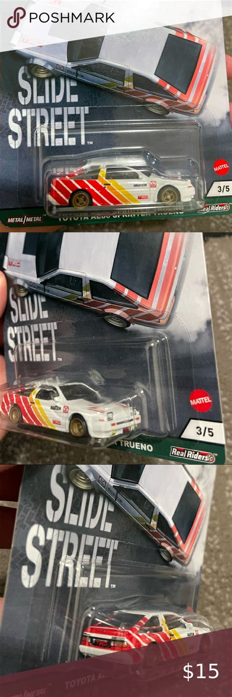 Hot Wheels Premium Slide Street Toyota AE86 Sprinter Trueno Hot