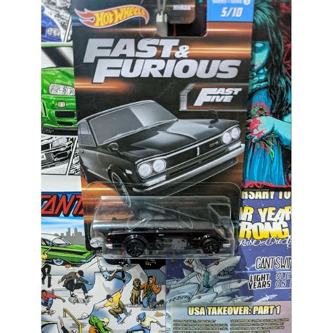 Jual Hot Wheels Fast Furious 1971 Nissan Skyline H T 2000 GT R Shopee Indonesia