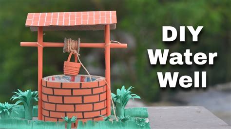 How To Make Well Diy Water Well Paper Craft Ideas Best Out Of