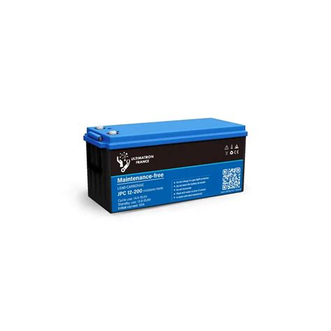 Batterie Ultimatron Plomb Carbon Deep Cycle Jpc V Ah