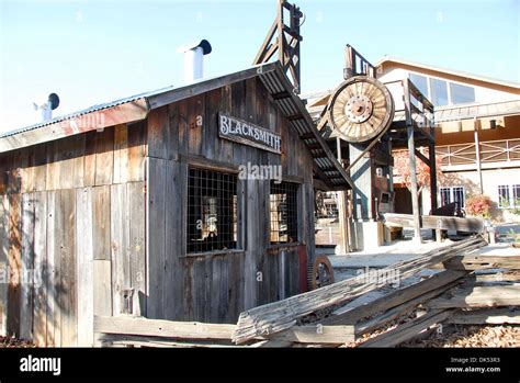 Stamp Mill In The Gold Mining Town Of Mariposa California Gateway