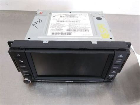 2013 2017 Jeep Patriot Compass Am Fm Cd Satellite Radio Receiver Id Rbz Oem Ebay