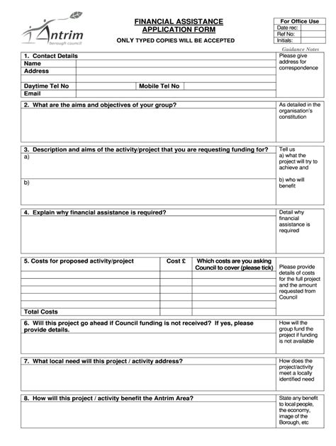 Fillable Online Antrimandnewtownabbey Gov Corporate Application Form