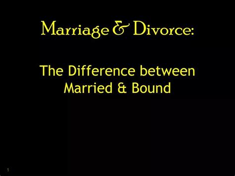 Ppt Marriage And Divorce Powerpoint Presentation Free Download Id