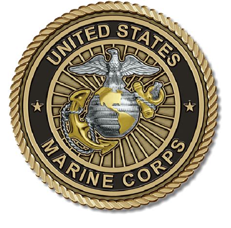 U.S. Marine Corps Bronze Medallion – Military Medallions – Etched Brass ...