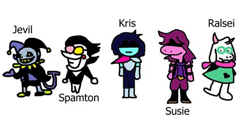 Drawings Of Deltarune Characters Rdeltarune