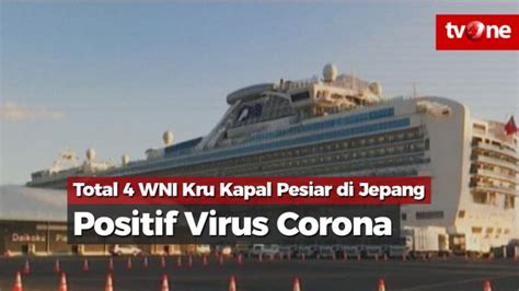 Total 4 WNI Kru Kapal Pesiar Diamond Princess Positif Corona Vlix Id