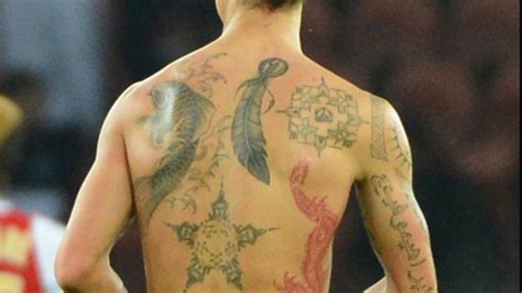 Tatouage Zlatan Ibrahimovic Les Tattoos De La Star Du Psg