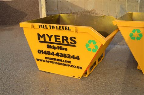 Mini Skip 2 Yard Myers Skip Hire Delivery Across Kirklees