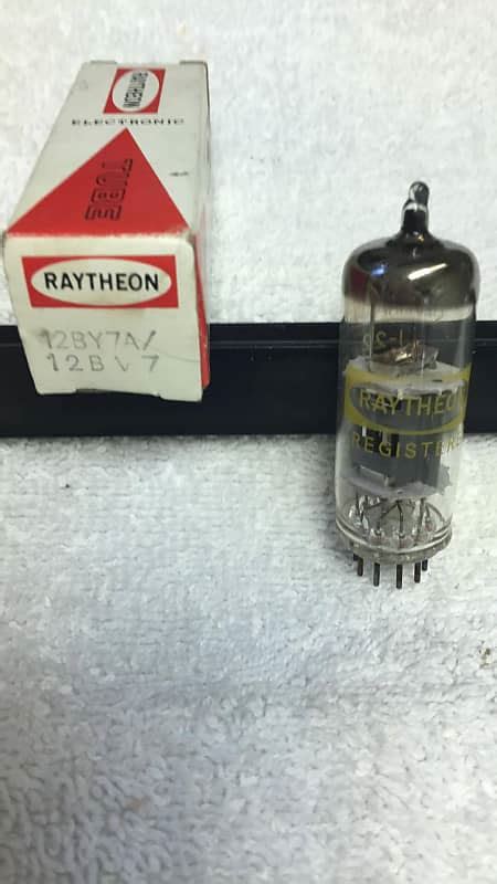 12BY7A 12BV7 Raytheon Vacuum Tube NOS NIB Reverb