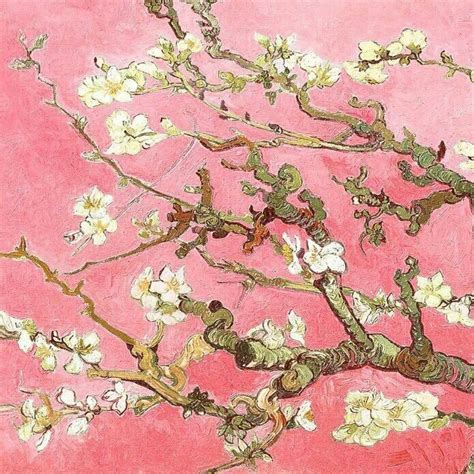 Vincent Van Gogh Cherry Blossom Art Blossom Painting Cherry