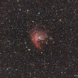 Ngc Pacman Nebula Star Watcher Ch Dslr Astrophotography