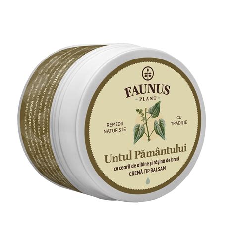 Crema Tipo Balsam Untul Pamantului Ml Faunus Plant Farmacia Tei