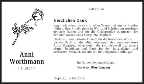 Traueranzeigen Von Anni Wortmann Trauer Kreiszeitung De