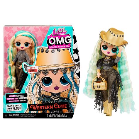 Buy L O L Surprise O M G Western Cutie Fashion Doll With Multiple Surprises And Fabulous