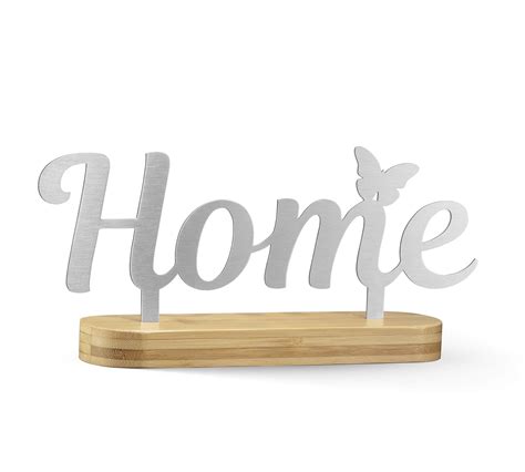 Buy Nox Design Home Sign With Stylish Bamboo Stand Small Signs For