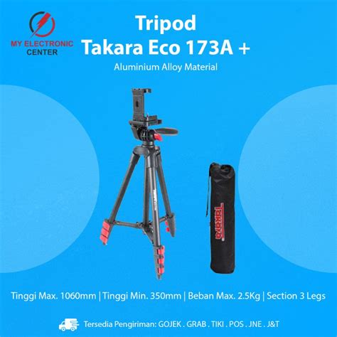 Jual Tripod Takara Eco A Free Holder U For Dslr Mirrorless Hp