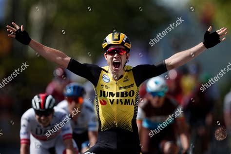 Belgiums Wout Van Aert Team Jumbo Editorial Stock Photo Stock Image