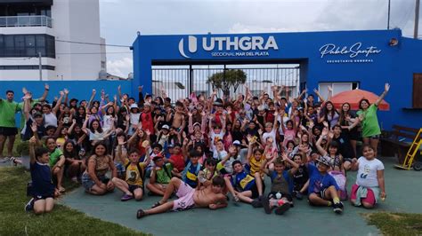 Con inscripción récord comenzó la Colonia de Verano de UTHGRA en el