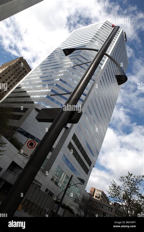 Modern buildings in downtown - Montreal - Quebec - Canada Stock Photo ...