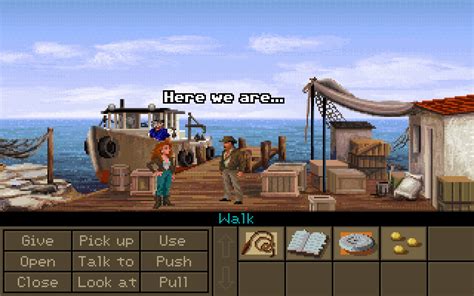 Play Indiana Jones and the Fate of Atlantis online - PlayDOSGames.com