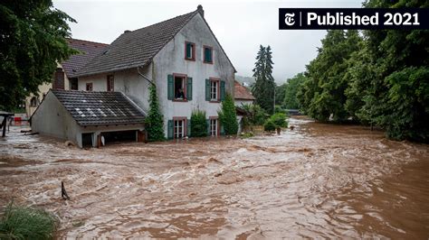 Floods in Germany: Hundreds Missing and Scores Dead in Western Europe ...