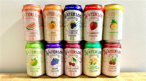 We Tasted And Ranked 13 Waterloo Sparkling Water Flavors