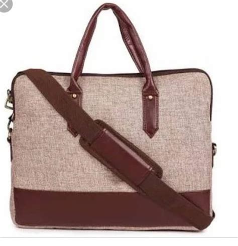 Multicolor Laptop Office Executive Fabric Jute Bag At Rs 180 Piece In