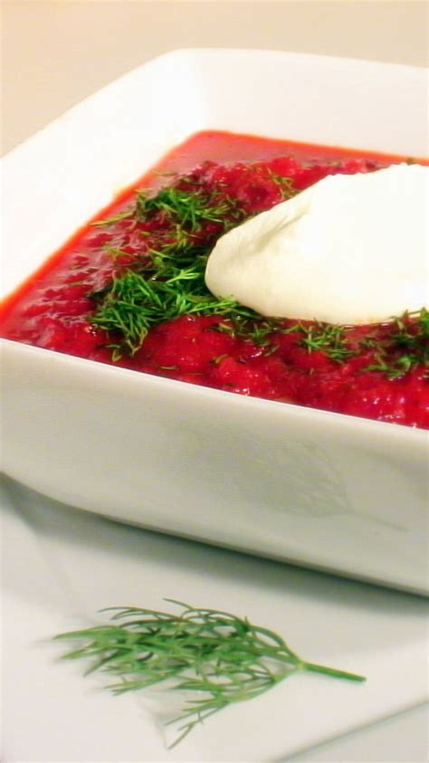 Russian Borscht (Beet Soup)