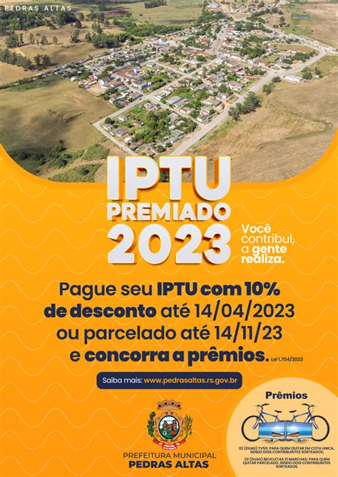 Iptu Pedras Altas