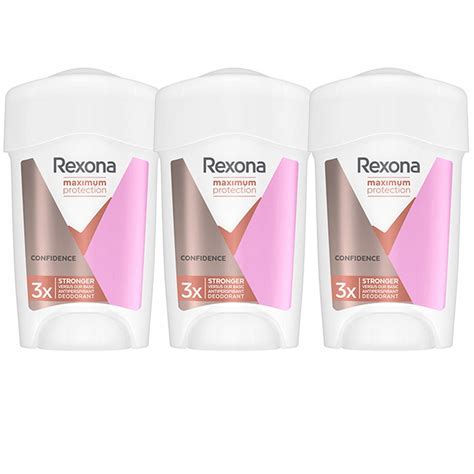 Rexona, Maximum Protection Confidence Bloker potu w sztyfcie, 3x45 ml ...