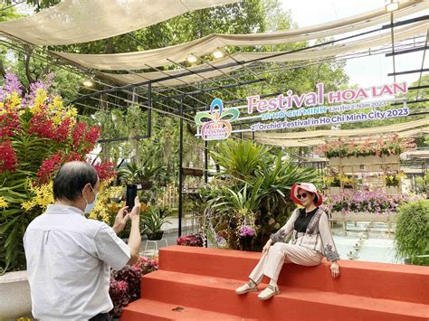 Ảnh Festival Hoa lan TP HCM lần II thu hút du khách dịp lễ 30 4