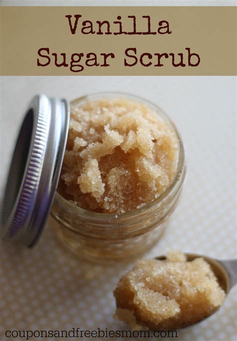 Homemade Vanilla Sugar Scrub