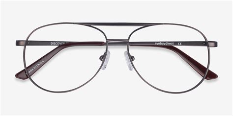 Discover Aviator Gunmetal Full Rim Eyeglasses Eyebuydirect