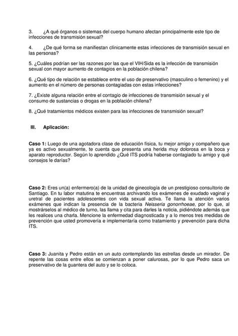 Guia Tercero Medio Las Its Asignatura Ciencias Para La Ciudadania