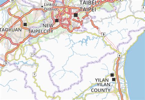 Michelin Wulai District Map Viamichelin