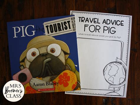 Pig The Tourist Book Activities Mrs Bremers Class