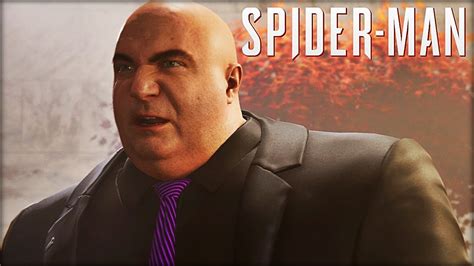 Spider Man Ps Spiderman Vs Wilson Fisk Boss Fight Youtube