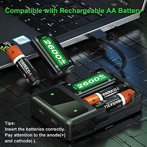 Swanpow Fast Charging 2x2600mah Controller Battery Pack With Charger