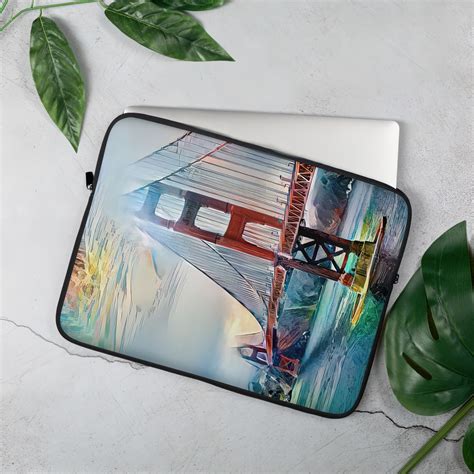 San Francisco Laptop case, 13 inch, 15 inch, cute, aesthetic, abstract ...