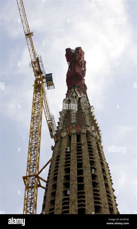 La Sagrada Familia Antoni Gaudi Barcelona Spanien Antoni Gaudi